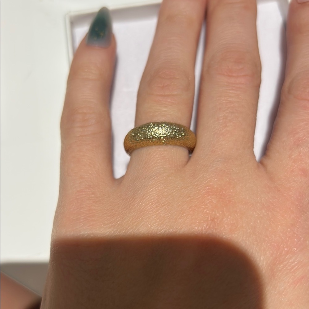 Elegant Gold Vermeil Ring from D. Louise
